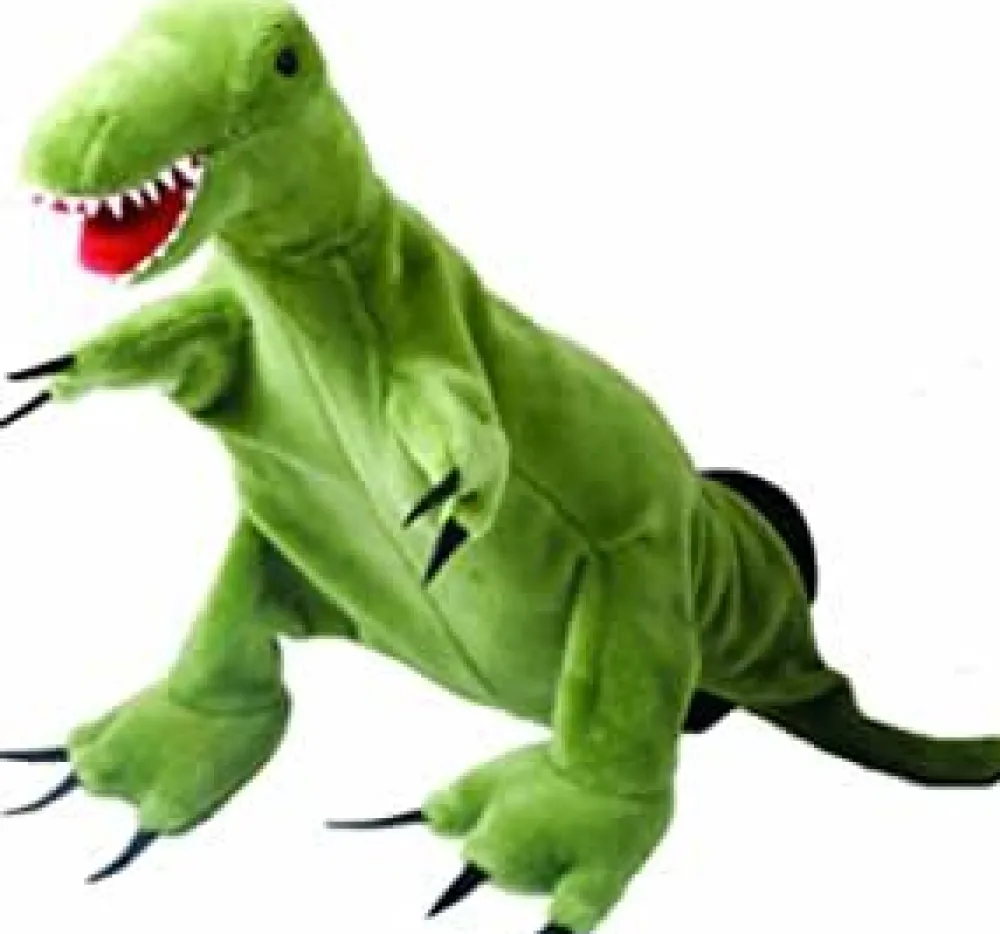 Discount T Rex Dinosaur Hand Puppet Role Play|Pre School
