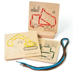 Hot Lacing By Numbers Construction Pre School|Creative Activities