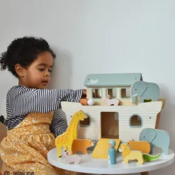 Online Noah's Ark Wooden Farms|Model Figures