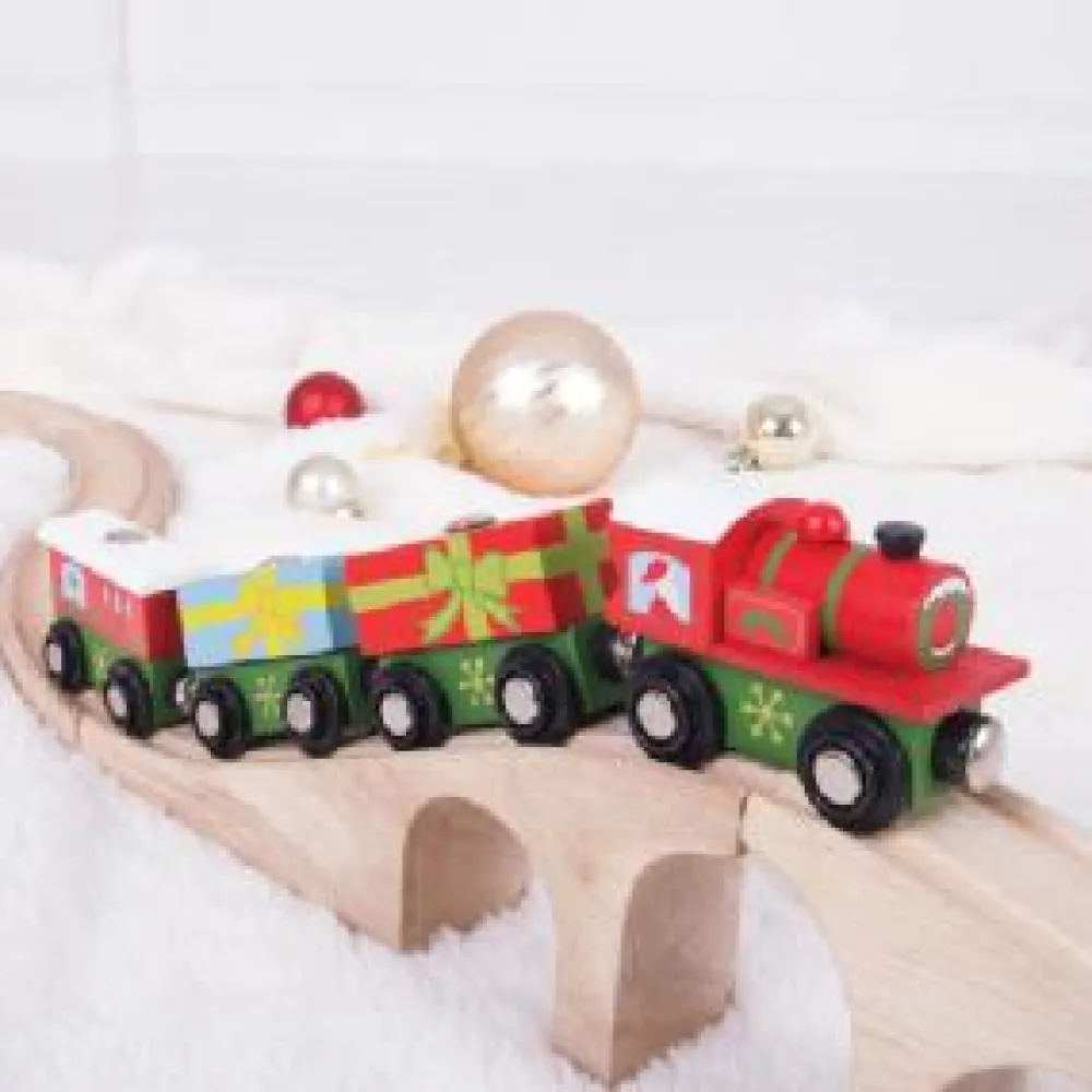 Hot Bigjigs Christmas Train Trains And Vehicles|Trains And Vehicles