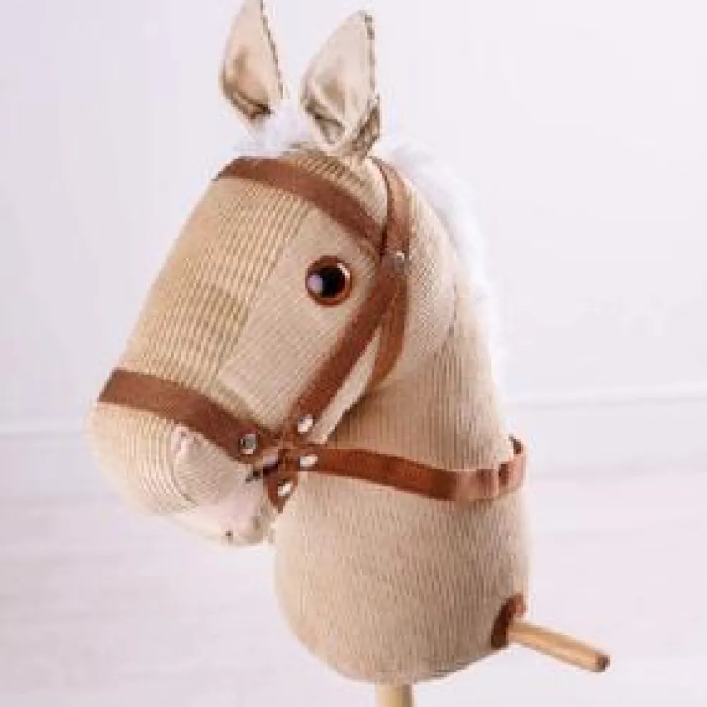 New Bigjigs Cord Hobby Horse Role Play|Model Animals