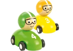 Discount Bigjigs Pull Back Racing Car Trucks|Pre School