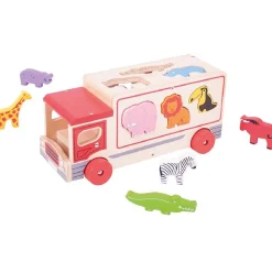 Outlet Bigjigs Safari Sorting Lorry Puzzles|Pre School