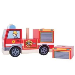 Discount Bigjigs Stacking Fire Engine Pre School|Creative Activities