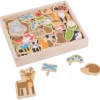 Hot BigJigs Woodland Magnets with Wooden Box Role Play|Pre School