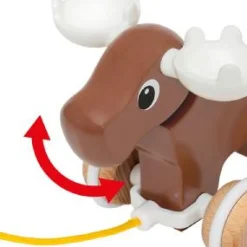 New Pull Along Moose Pre School|Model Animals