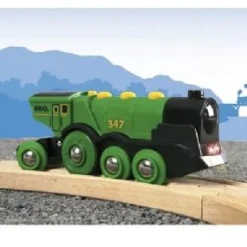 Sale World Big Green Action Locomotive Train 33593 Trains And Vehicles