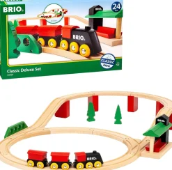 New WORLD Classic Deluxe Train and Track Set 33424 Trains And Vehicles|Train Tracks