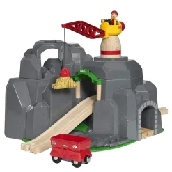 Hot World Crane and Mountain Tunnel 33889 Trains And Vehicles|Train Accessories