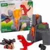 Sale World Dinosaur Erupting Volcano with Steam 36092 Train Accessories|Role Play