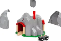 Best World Dynamite Exploding Mountain Tunnel 36044 Train Accessories|Role Play