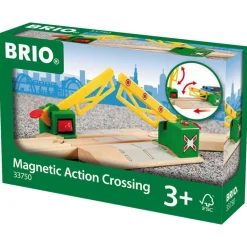 Clearance World Magnetic Action Train Crossing 33750 Train Accessories