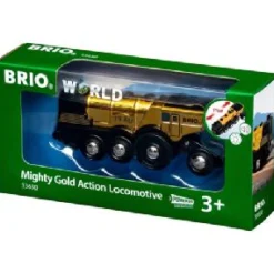Sale World Mighty Gold Action Locomotive Battery Powered Train 33630 Trains And Vehicles|Role Play