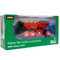 New World Mighty Red Action Locomotive Train 33592 Trains And Vehicles