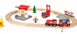 Best World Rescue Fire Fighter Set 33815 Trains And Vehicles|Train Tracks