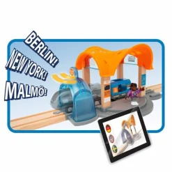 Best World Smart Track Action Tunnel and Station Train Tracks|Train Sets