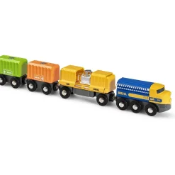 Online World Three Wagon Cargo Train 33982 Trains And Vehicles|Pre School