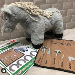 Hot Crafty Ponies Farrier Set Role Play|Model Animals