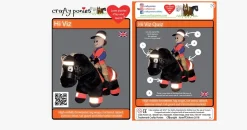 New Crafty Ponies Hi Vis Set Role Play|Model Animals