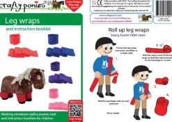 Clearance Crafty Ponies Leg Wraps Role Play|Model Animals