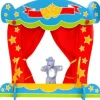 Outlet Fiesta Tellatale Finger Puppet Theatre Role Play|Finger Puppets