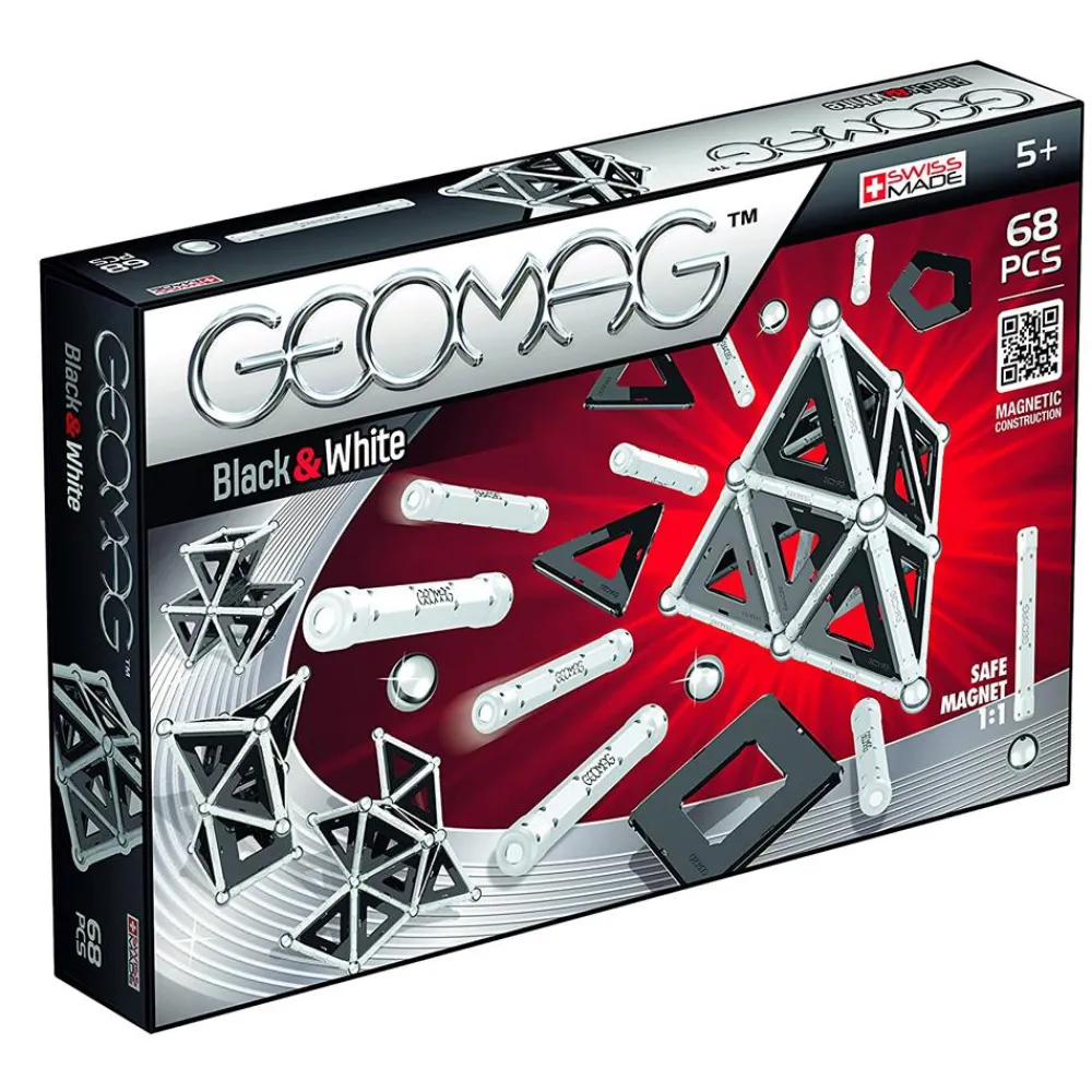 New Black and White 68 pieces Creative Activities