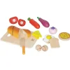 New Chefs Choice Wooden Cut Up Food Set Role Play|Pre School