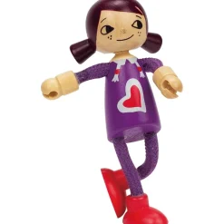 New Modern Wooden Family Daughter Model Figures|Dolls