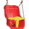Online Baby Seat Luxe Red and Yellow with Poly Prop Ropes Swings|Swing Accessories