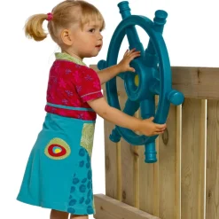 Hot Ships Large Steering Wheel Turquoise Role Play|Climbing Accessories