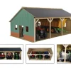 Discount 1:16 Wooden Farm Shed for 3 Tractors Wooden Farms|Role Play