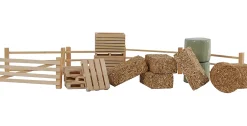 Discount Bale and Fence Accessory Set 1:32 Scale Wooden Farms|Role Play