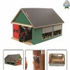 Online Cattle Shed with Roller Blinds Wooden Farms|Role Play