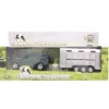 Landrover Defender and Stock Trailer Trains And Vehicles|Model Tractors