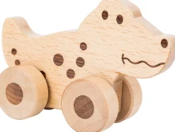 Outlet Push Along Wooden Safari Animal Pre School|Model Animals
