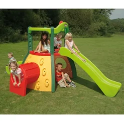 Discount Double Decker Super Slide - Evergreen Pre School|Climbing Frames