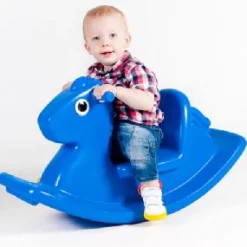 Discount Rocking Horse Blue Role Play|Pre School