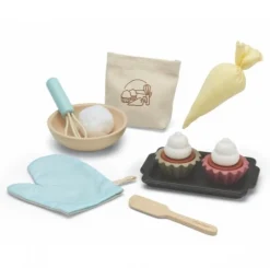 Discount Cupcake Set Wooden Role Play|Pre School
