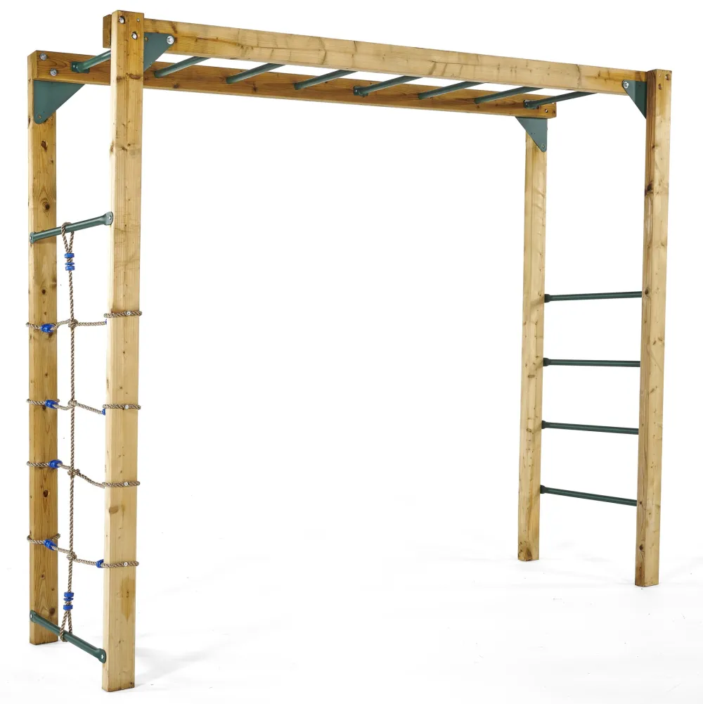 Wooden Monkey Bars to attach to a frame Climbing Frames|Climbing Accessories