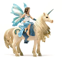 Outlet Eyela Riding on Golden Unicorn Bayala Role Play|Model Figures