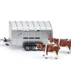 Hot Ifor Williams Livestock Trailer and Cows 1:32 scale Model Tractors|Role Play