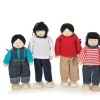 Outlet Dolls Family Asian Role Play|Pre School