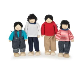 Outlet Dolls Family Asian Role Play|Pre School