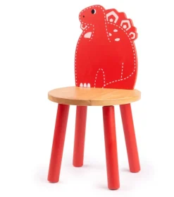 Outlet Stegosaurus Dinosaur Wooden Chair Pre School|Pre School