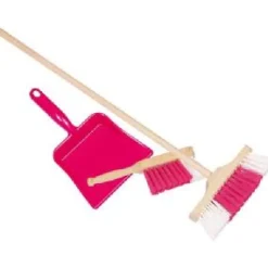 Best Dustpan, Brush and Broom Set PINK Role Play|Pre School