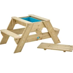 Outlet Early Fun Wooden Picnic Table Sandpit Sandboxes|Furniture