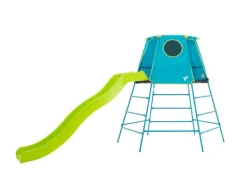Sale Explorer Metal Climbing Frame Blue with Ripple slide with Attachment Bracket Pre School|Slides