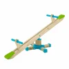 Hot Forest Wooden Seesaw Lime Green and Blue Garden Toys