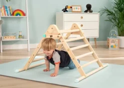 Hot Pikler Style Wooden Climbing Triangle Pre School|Climbing Frames
