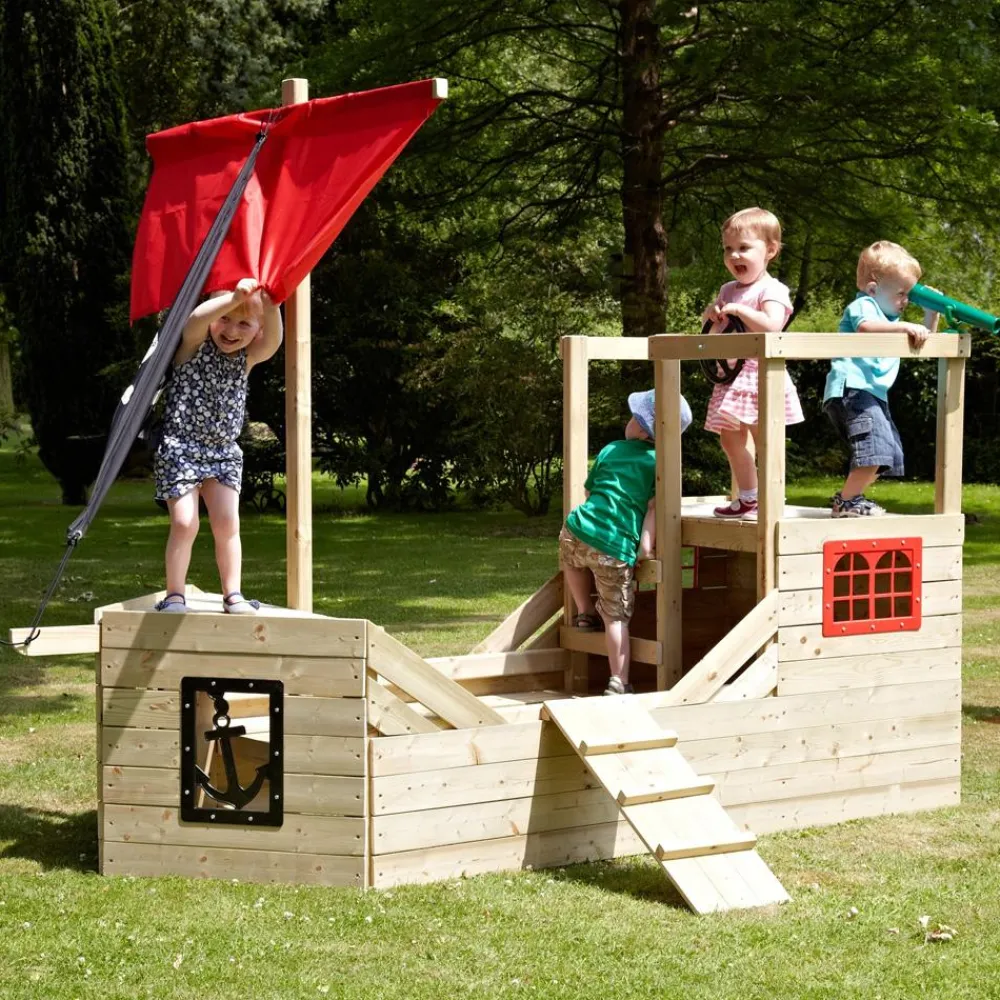 Outlet Pirate Galleon Role Play|Climbing Frames